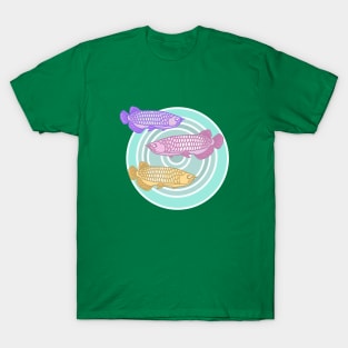 Arowana Fishes In The Water T-Shirt